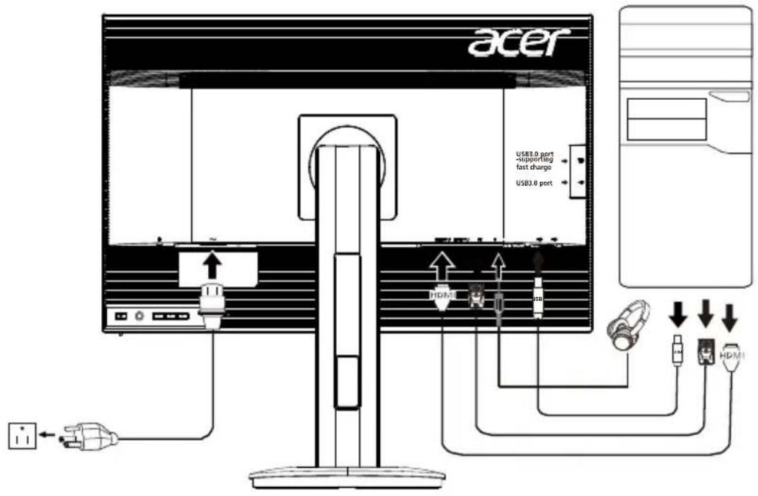 ACER XF270HP - Installering - 1