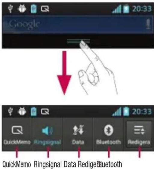 Google 20:33 QuickMemo Ringsignal Data Bluetooth Redigera 20:33 QuickMemo Ringsignal Data Redige Bluetooth