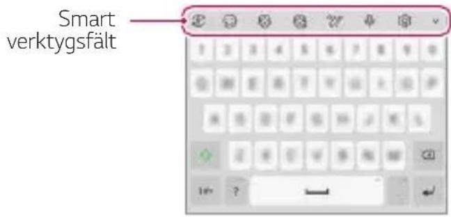 LG G8 ThinQ - Användning av det smarta verktygsfältet - 1
