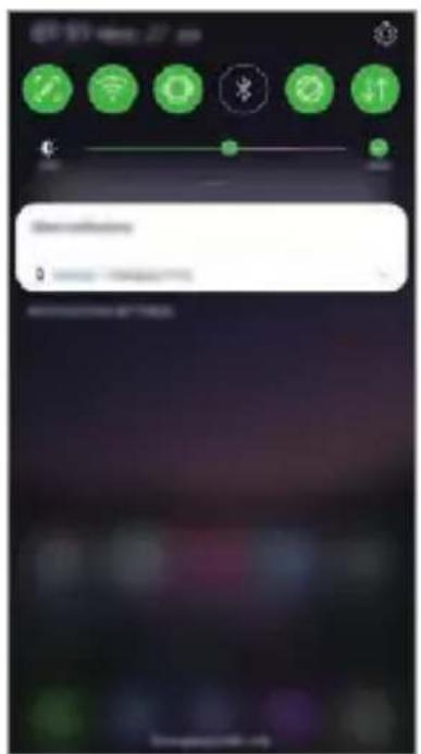 LG G8 ThinQ - Meddelandepanel - 1