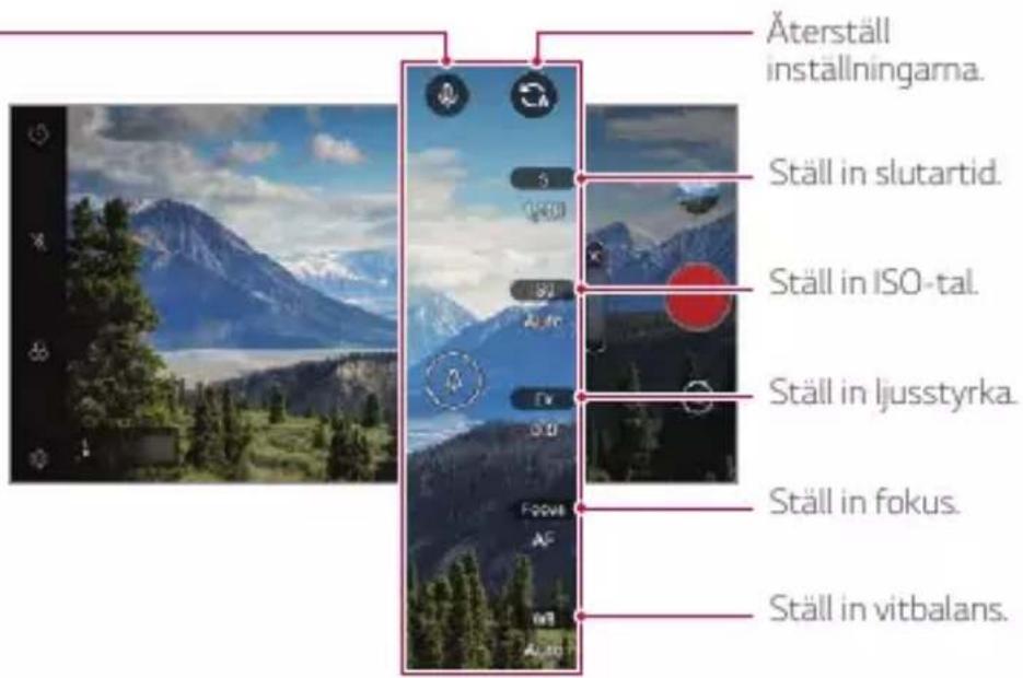 LG G8 ThinQ - Manuellt videoläge - 1