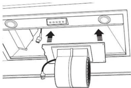 Monogram ZVC30LSS - PASO 5 INSTALE EL MOTOR DEL VENTILADOR - 1