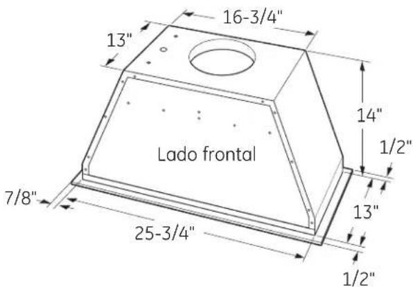 Monogram ZVC30LSS - Dimensiones y especificaciones (en pulgadas) - 2