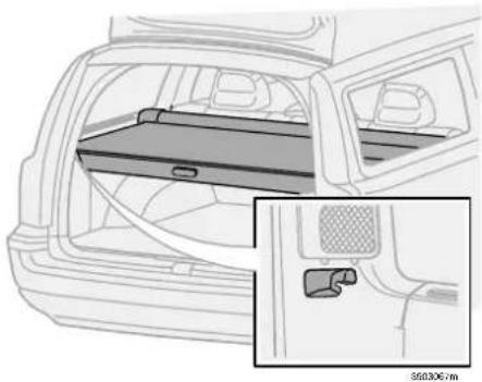 VOLVO Xc70 (2003) - Bagagerumsgardin, Ekstrasæde i bagagerummet - 1