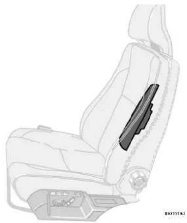 VOLVO Xc70 (2003) - SRS (airbag) og SIPS-bag (sideairbag) - 3