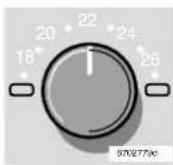 VOLVO Xc70 (2003) - Brændstofbesparelse - Automatisk klimaanlæg ECC - 1