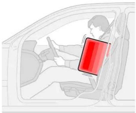VOLVO Xc70 (2003) - SRS (airbag) og SIPS-bag (sideairbag) - 2