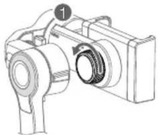 DJI Osmo Mobile 2 - Mounting the Mobile Phone Vertically - 1