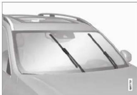 VOLVO XC40 (2017) - Viskerblade i servicestilling - 1