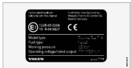 VOLVO XC40 (2017) - Typebetegnelser - 4