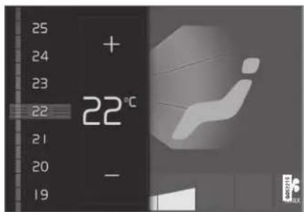 VOLVO XC40 (2017) - Regulere temperatur for forsæde ^14 - 2