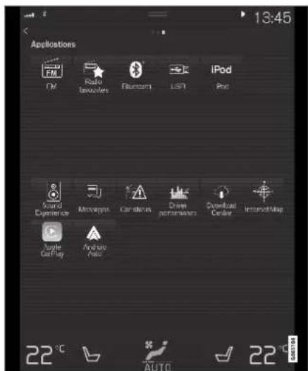 VOLVO XC40 (2017) - Apps - 1