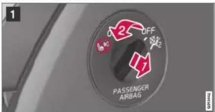 VOLVO XC40 (2017) - Aktivere passager-airbag - 1