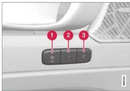 VOLVO XC40 (2017) - Gemme hukommelsesfunktion i elbetjent forsæde\* - 1