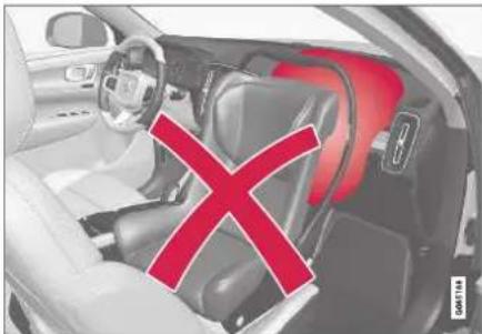 VOLVO XC40 (2017) - Placering af barnestol - 1