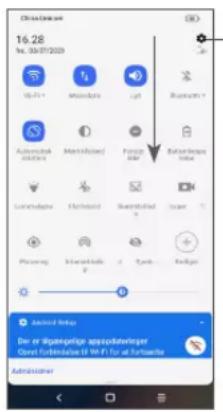 ALCATEL 3L - Hurtigindstillingspanel - 1