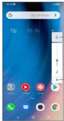 ALCATEL 3L - Lydstyrke-taster - 1