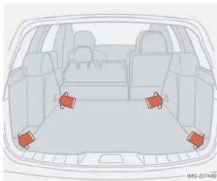 VOLVO V50 (2003) - Indsynsbeskyttelse (option) - 1