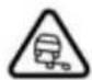 VOLVO S40 (2003) - Symboler midt i instrumentet - 2