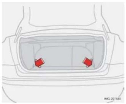 VOLVO S40 (2003) - Bagagerum - 1