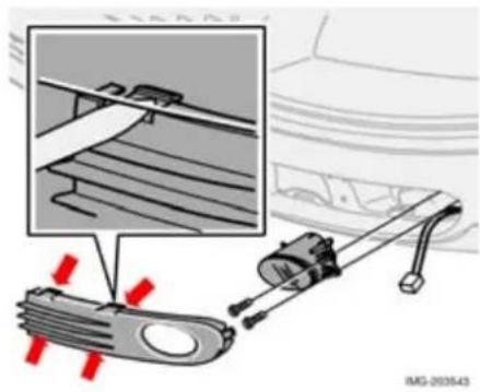 VOLVO S40 (2003) - Positions-/parkeringslys - 3