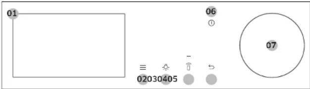 01 06 ① ≡ - 02030405 07