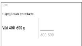 2.00 Vikt 400-600 g 600-800