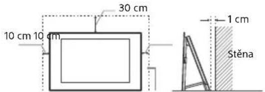 SONY KD55AF8BU - Instalace se stojanem - 1