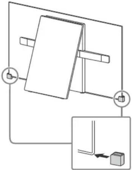 SONY KD55AF8BU - Installazione del TV a parete dal piedistallo - 1