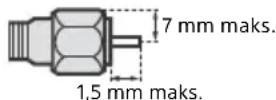 SONY KD55AF8BU - Anbefaling af F-type stik - 1