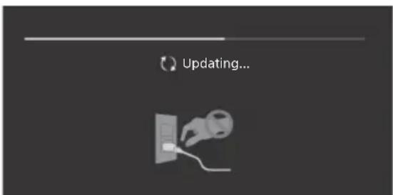 SONY KD55AF8BU - Når meldingen [En ny systemprogramvareoppdatering er tilgjengelig...] vises. - 1