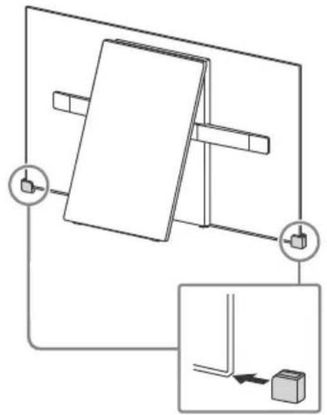 SONY KD55AF8BU - Монтаж на телевизор на стена от поставка за маса - 1