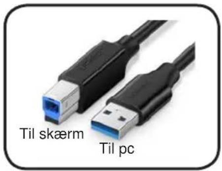 Til skærm Til pc