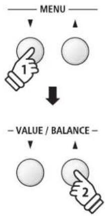 KAWAI ES8 - ■ Changing the One Finger Ad-lib setting - 2