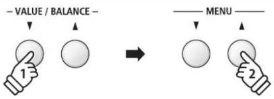 KAWAI ES8 - Selecting an audio file - 1