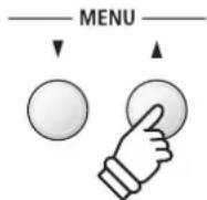 KAWAI ES8 - ■ Entering the Settings menus - 1