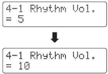 4-1 Rhythm Vol. = 5 4-1 Rhythm Vol. = 10