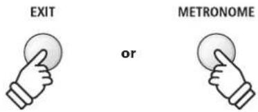 EXIT or METRONOME