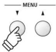 KAWAI ES8 - ■ Entering the Key Settings menu - 1