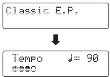 KAWAI ES8 - ■ Changing sounds while the Metronome is in use - 1