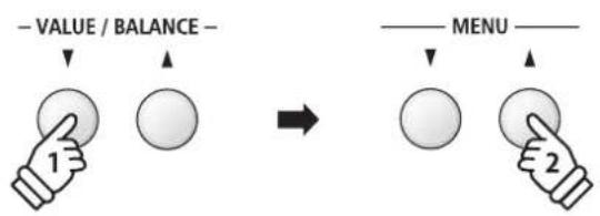 KAWAI ES8 - Selecting the audio/MIDI file to be deleted. - 1