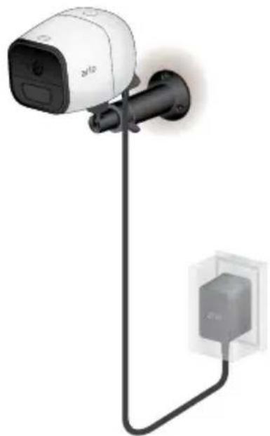 NETGEAR Arlo Go - If you're plugging in the camera outdoors - 1