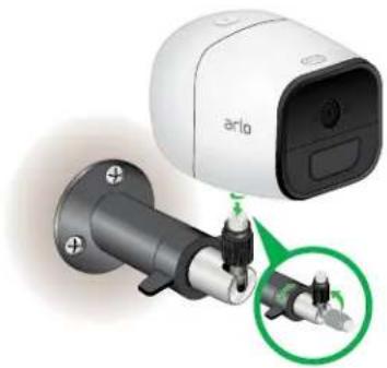 NETGEAR Arlo Go - To mount the camera on a wall: - 2