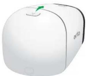 NETGEAR Arlo Go - To insert the battery: - 1