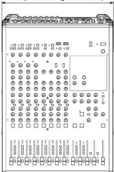 YAMAHA MGP16X - Dimensions - 5