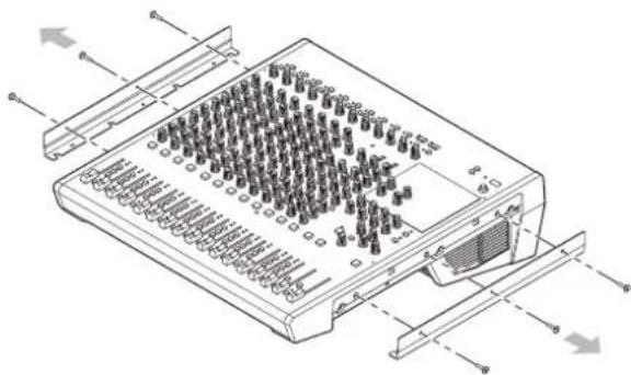 YAMAHA MGP16X - ■ Mounting the MGP16X/MGP12X - 1