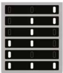 BAUKNECHT KGIL 180F2 P - LEDs branden Temperatuur instellen - 1