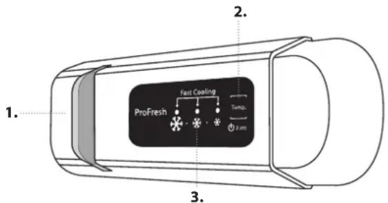 BAUKNECHT KGIS 16F2 P - PANEL DE CONTROL - 1