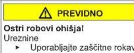 SIEMENS WM14VMA2 - Zamenjava sprednje plošče - 2