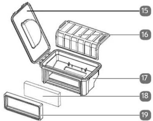 MEDION MD 19100 - Contenitore della polvere con fi Itro - 1